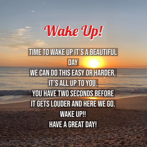 Time to Wake Up Alarm Tone