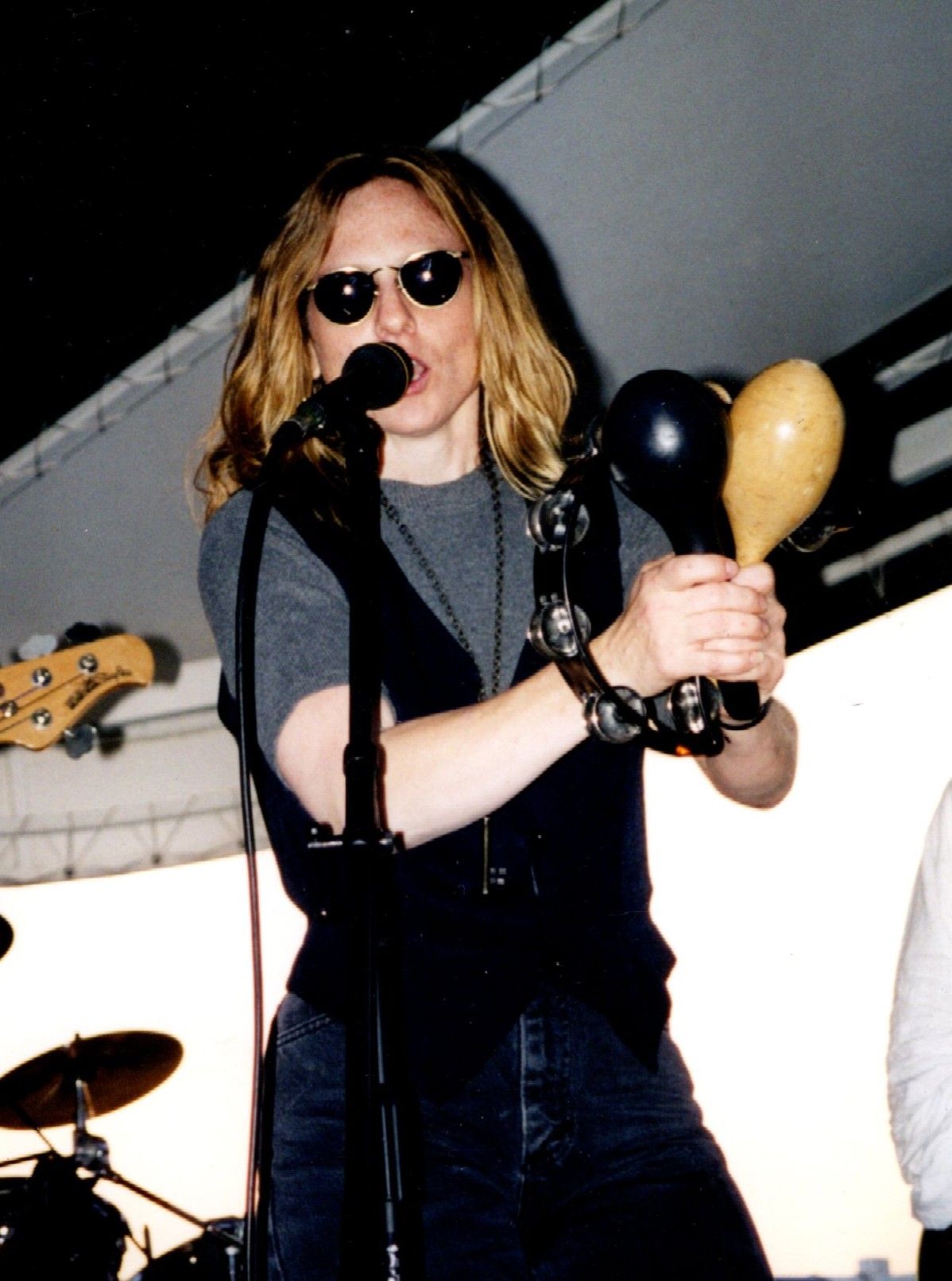 Anne Richards performing in the 90's, today bringing her love of music to help keep your vibe high!